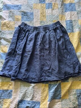 notPERFECTLINEN DENIM Bari skirt